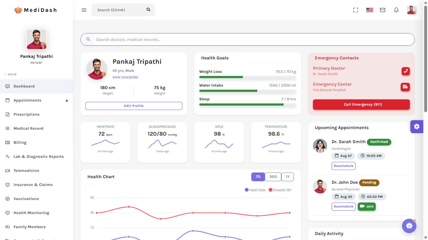 Patient Portal Preview